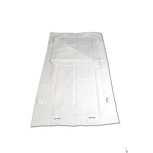 Body Bag Transparent Straight Zip 160 Micron