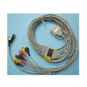 Alternative view of ECG Cable 10 Lead Button Type Carewell