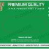 3x nitrile gloves