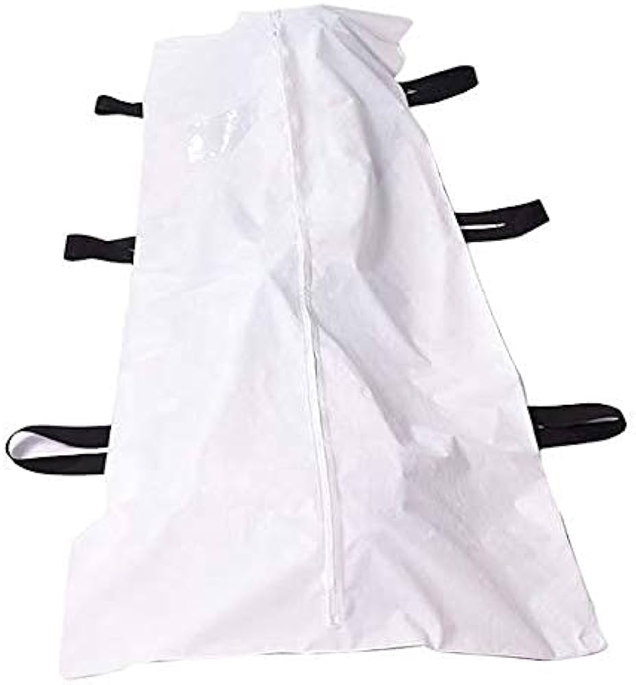 Body bag PVC 275 micron heavy duty unsupported infant