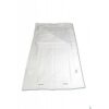 Hospital Body Bags- Transparent  Straight Zip 160 Micron - XXL