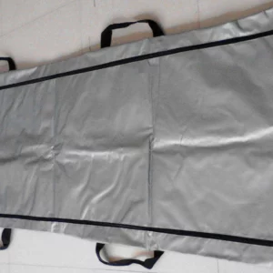 Heavy  Duty LDPE Hospital Body Bags - black 150 Micron  Heavy  Duty plastic