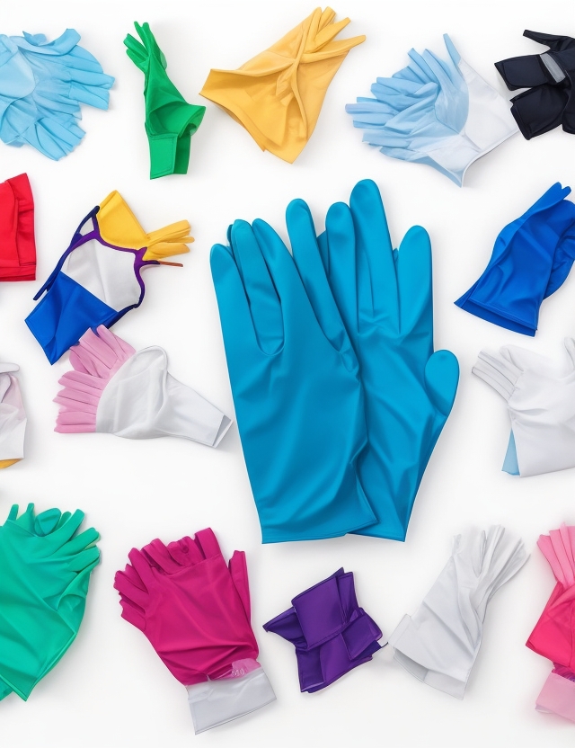 Disposable latex gloves treatment
