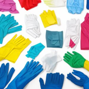 Disposable nitrile gloves