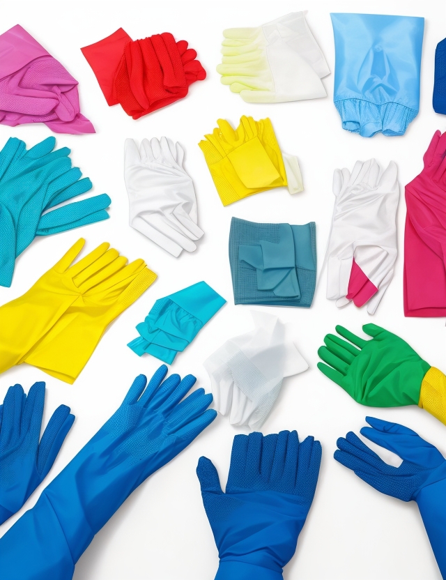 Disposable nitrile gloves
