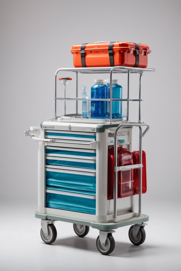 5 drawer Emergency trolley (2 to 3 weeks delivery times)