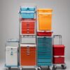 medical storage trolley