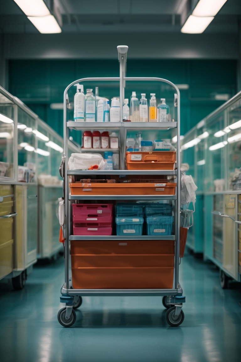 cart in hospital