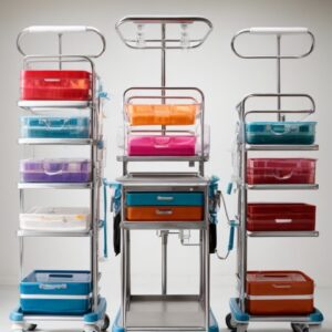 medication trolley with drawers