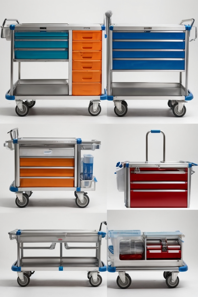 delivery trolley in hospital