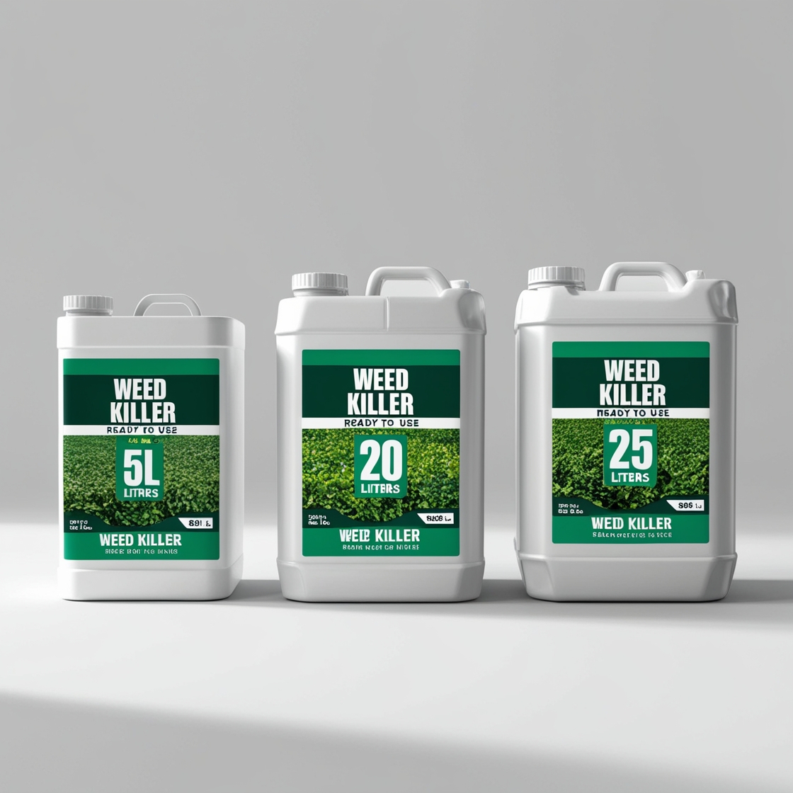Lawn herbicide ready to use