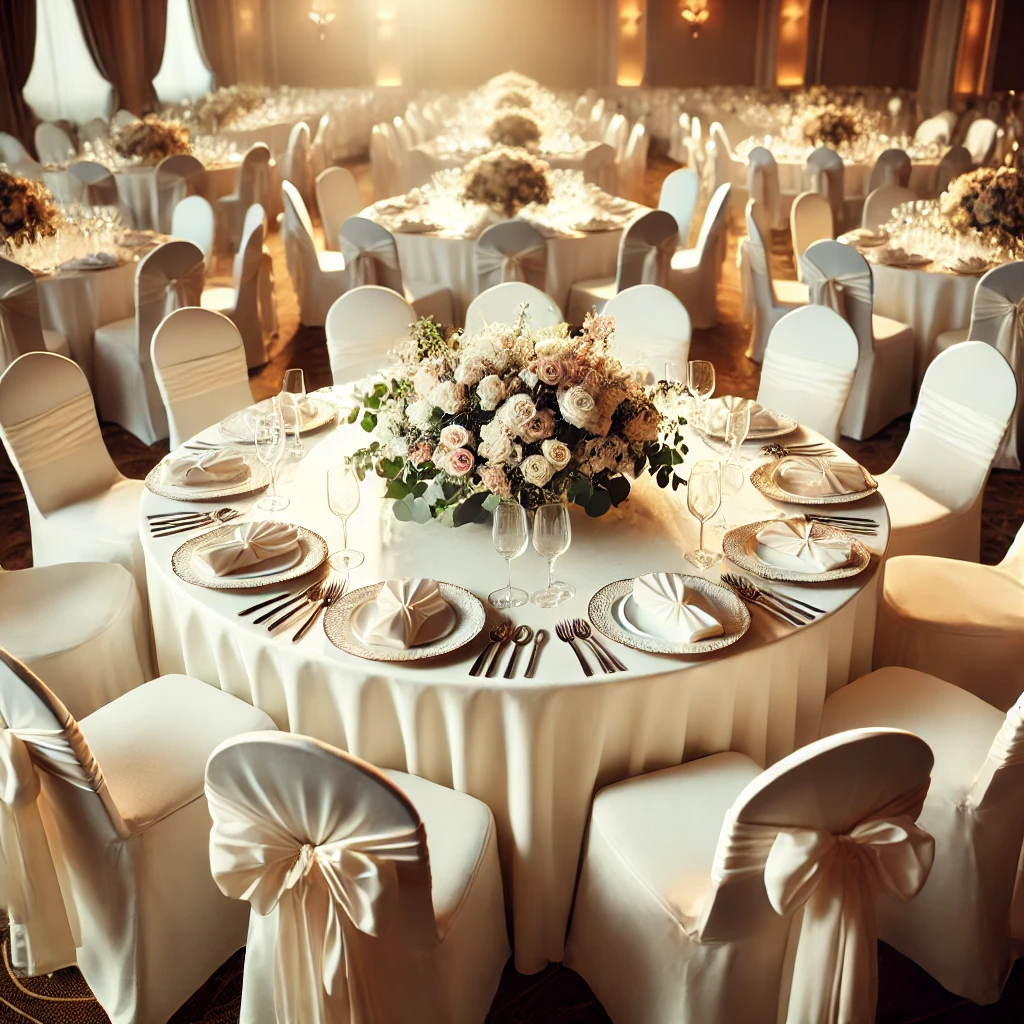 circle table with chairs