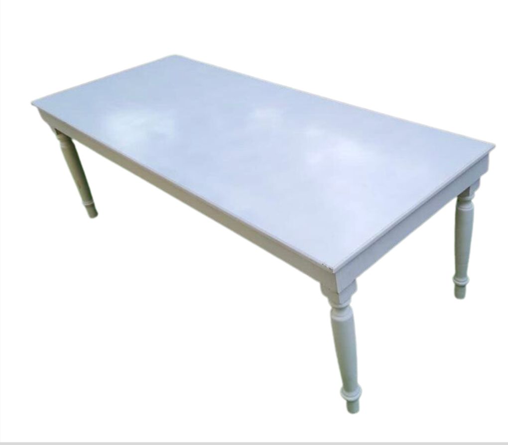 White Gloss Table