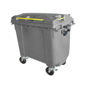 Bulk Wheelie Bin - 660L - 4 Wheel - Plastic - Grey - 0185