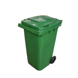 Wheelie Bin - 240L - 2 Wheel - Plastic - Green - 0087