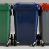 240 litre garden waste bin