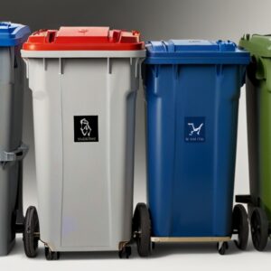 240l wheelie bin storage