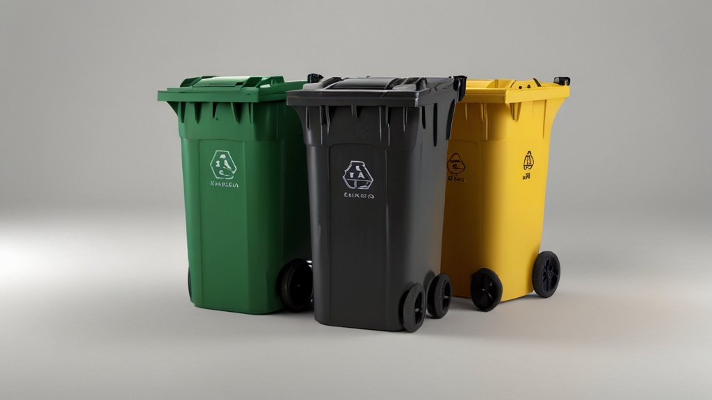 240l rubbish bin