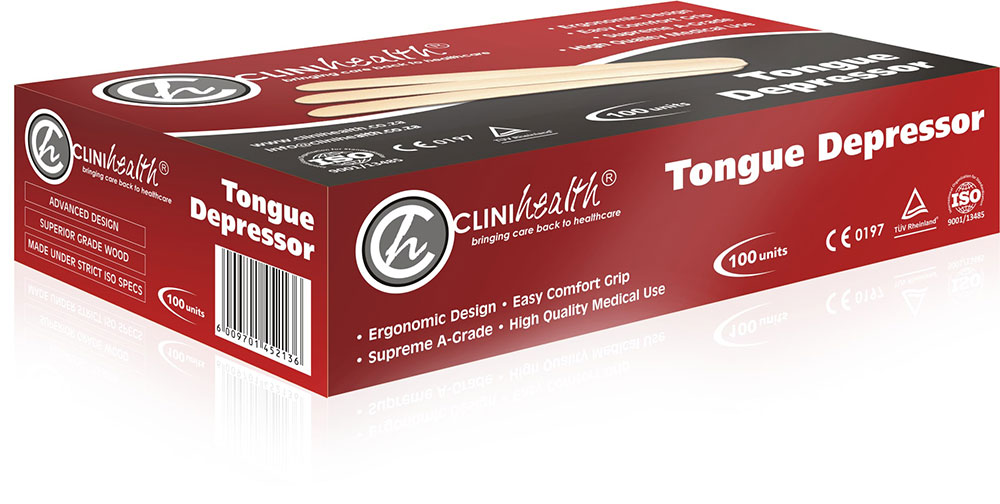 Tongue depressor CliniHealth