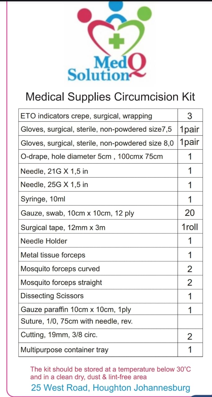 PrePex Circumcision Kit (Without Instruments)