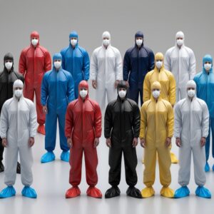 Reusable Coveralls Blue Medium