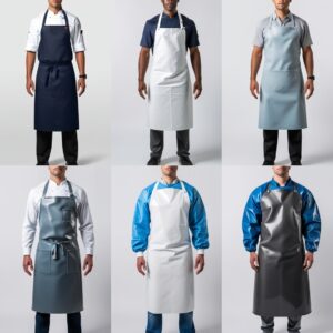 bib aprons with pockets