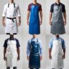 leather cooking apron