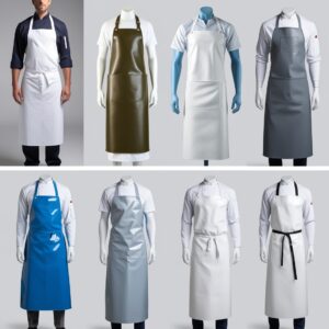 wipeable apron