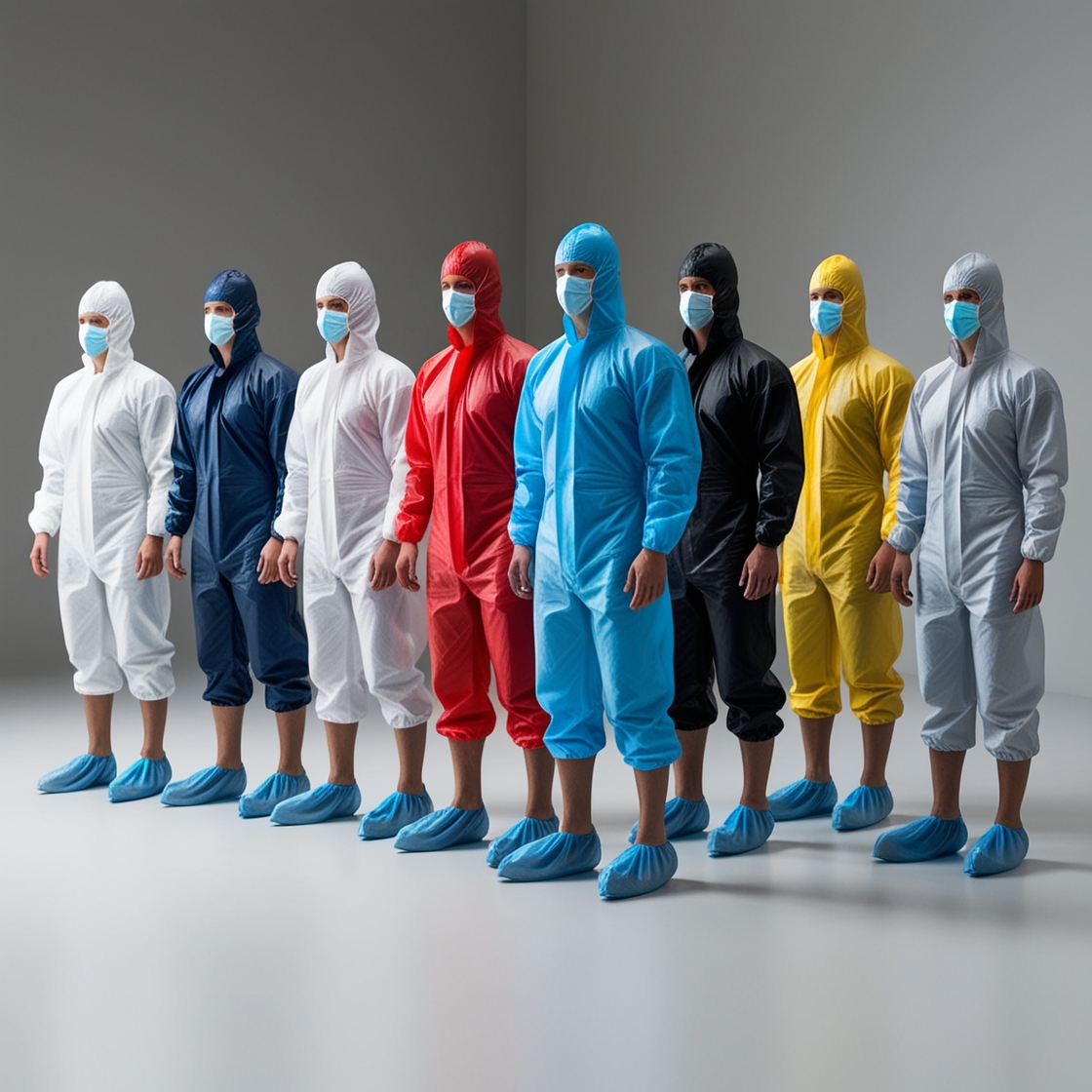 Disposable Coveralls Green Large