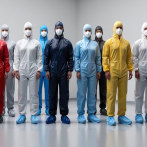 Disposable Coveralls Black Medium