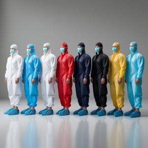 Blue Reusable Coveralls