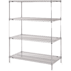 Chrome Wire Shelving
