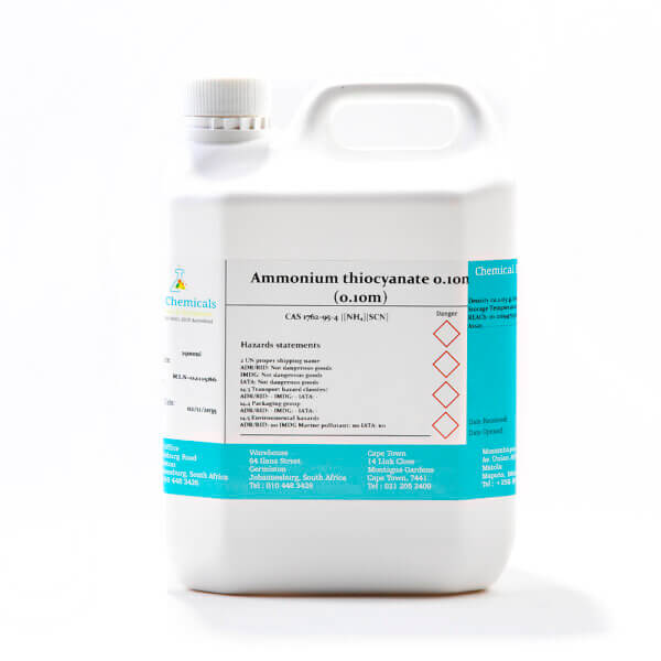 Ammonium thiocyanate 0.10n (0.10m)