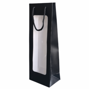 Black Bottle with Window