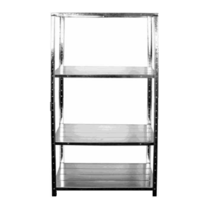 4 Tier Galvanised Shelving