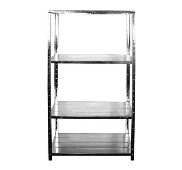 4 Tier Galvanised Shelving