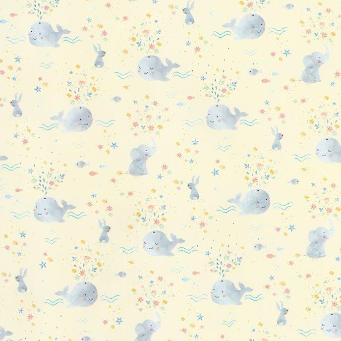 Baby Whale – Wrapping Paper 10m x 70cm wide