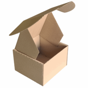 Brown Kraft Tall Square Shipper Box 220 x 220 x 150mm