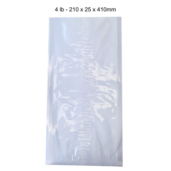 Cellophane Packets (100 units)(4lb 210 + 25 x 410mm 30 mic)