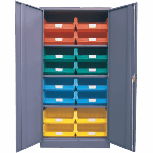 Linbin ® Storage Bin Cabinet Kit 4