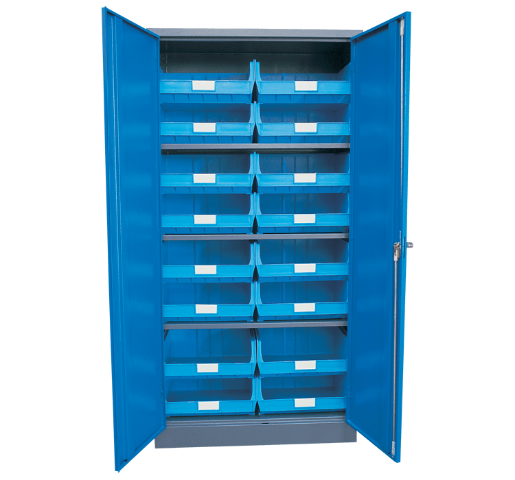 Blue – Linbin ® Storage Bin Cabinet Kit 5