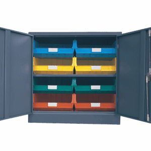 Linbin ® Storage Bin Half Size Cabinet Kit 4
