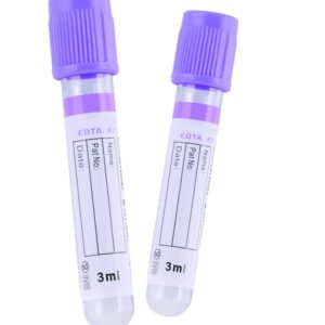 EDTA Vaccuum Tubes 3ml, K3 L/Top