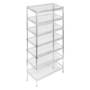 Mesh Shelving Units – Retail