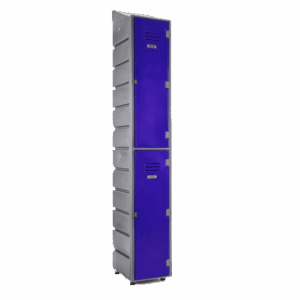 Slant Top Solid Plastic Lockers