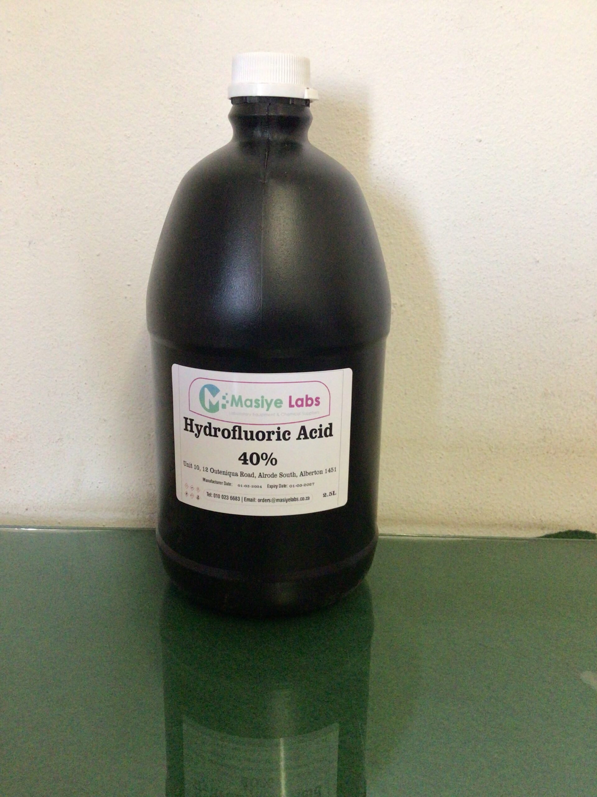 Hydrofluoric Acid 40% AR 2.5L