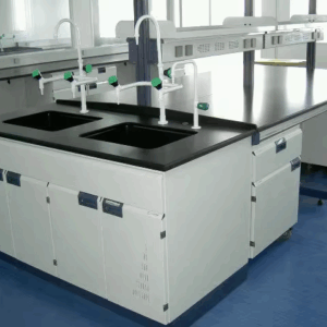 Laboratory Sink Cabinet With Faucet