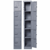 Solid Steel Locker Five Tier