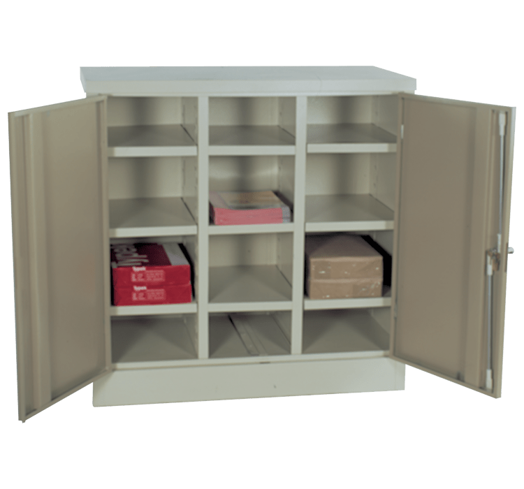 Steel Pigeon Hole Cupboard