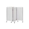 3 fold Mobile bedscreen Epoxy powder coated